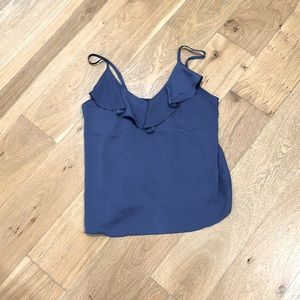 New with Tags Banana Republic Small Peacock Blue Cami